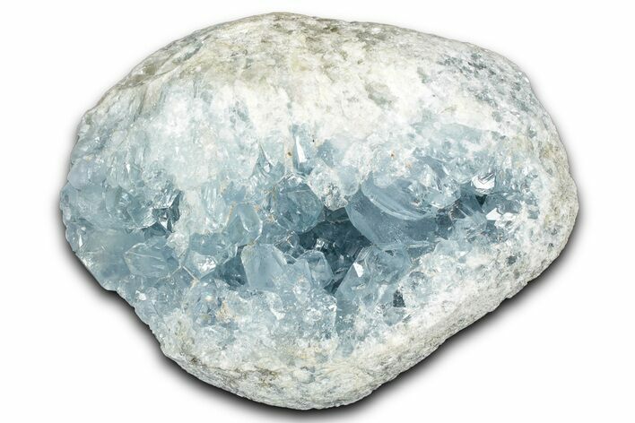 Sparkling Celestine (Celestite) Geode - Madagascar #344771